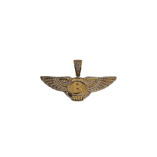 10K Pendentif Bentley en or jaune