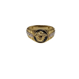 Bague en Or Medusa 10k pour homme