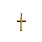 10K Pendentif Homme en or jaune Croix MBS_020