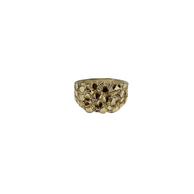 Bague Nugget en or 10k pour homme