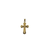 10K Pendentif Homme en or jaune Croix MBS_031