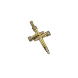 10K OR Pendentif Croix MBS-1055