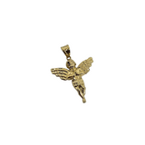 10K Pendentif Homme en or jaune Ange MBS_012