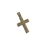 10K Pendentif Homme en or jaune Croix ASK-1084