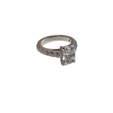 Bague Radiant 2.51ct diamants en or New