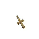 10K Pendentif Homme en or jaune Croix MBS_031