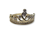 Bague Couronne en or 10K Nouveauter WGR-255