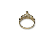 Bague Couronne en or 10K Nouveauter WGR-255