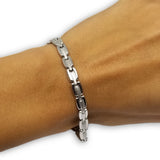 Bracelet en or blanc 10K pour elle SPECIAL WBG-315 - OR QUEBEC 