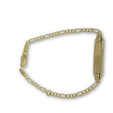 10K Or Jaune Cuban Link Bracelete Bébé BBG-002 - OR QUEBEC 