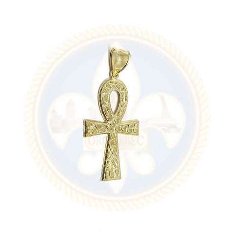 Pendentif Homme Croix Ankh en or 10 Karat S GAP-017 - OR QUEBEC 