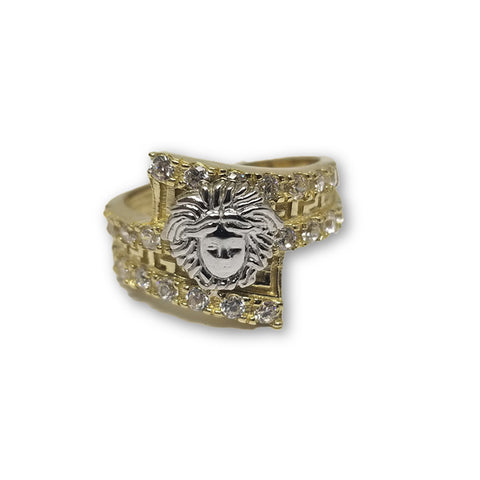 Bague Versace Femme 10K Or Jaune WGR-141 - OR QUEBEC 