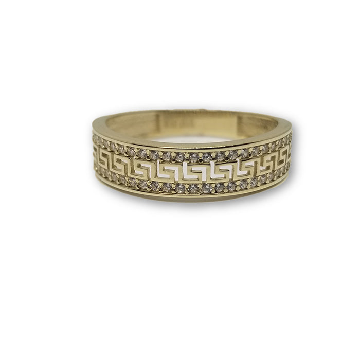 Bague Versace 10K Or Jaune Pour Femme WGR-148 - OR QUEBEC 