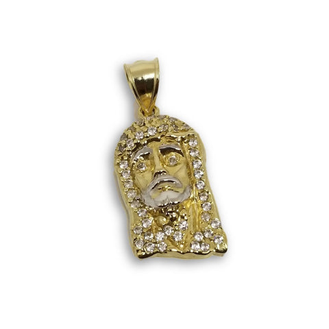 Jesus  en or 10K Zircon pour homme GJP-416